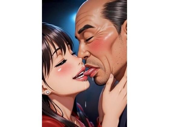 美女とおじさんのディープキス 1 - エロ同人 動画