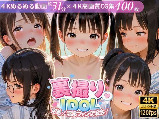 裏撮りIDOL vol.9 〜密着！温泉ファン交流会！〜 - エロ同人 CG