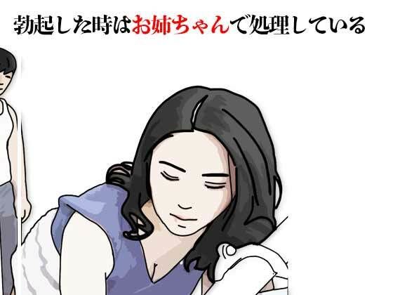 勃起した時はお姉ちゃんで処理している - エロ同人 コミック
